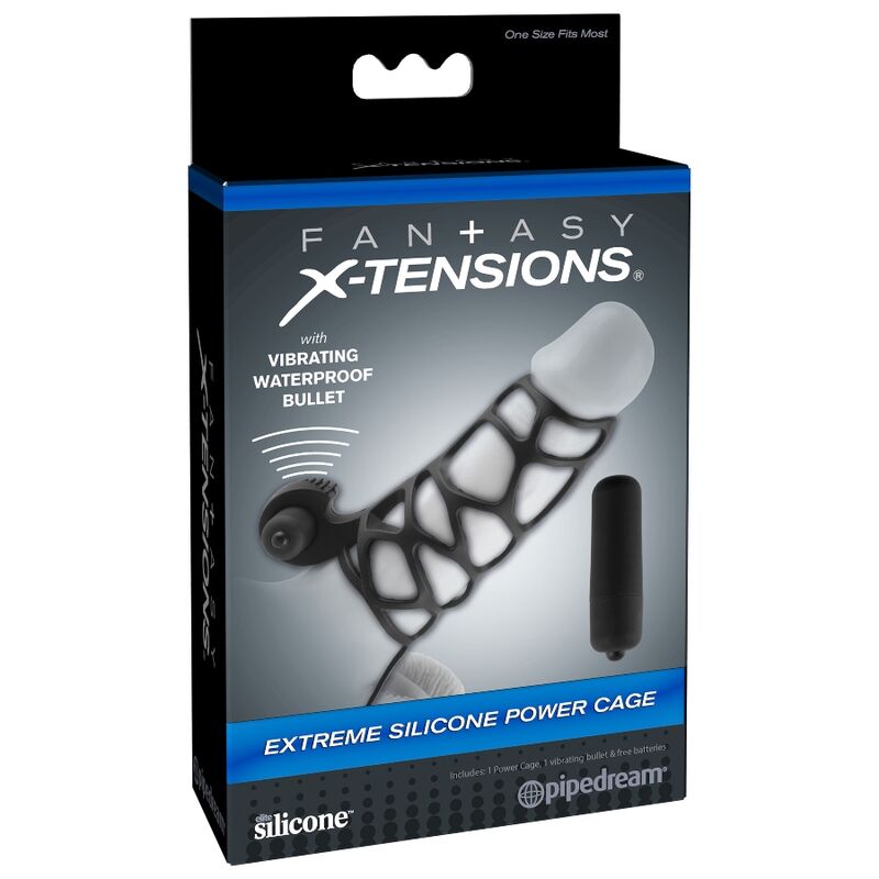 FANTASY X- TENSIONS - EXTREME SILICONE POWER CAGE FANTASY X-TENSIONS  NOCTURNA DESIRES