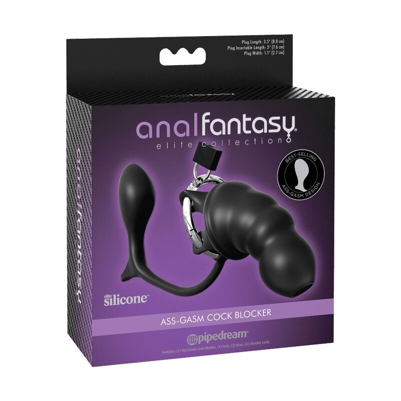 ANAL FANTASY ELITE COLLECTION - ASS-GASM COCK BLOCKER ANAL FANTASY ELITE COLLECTION  NOCTURNA DESIRES