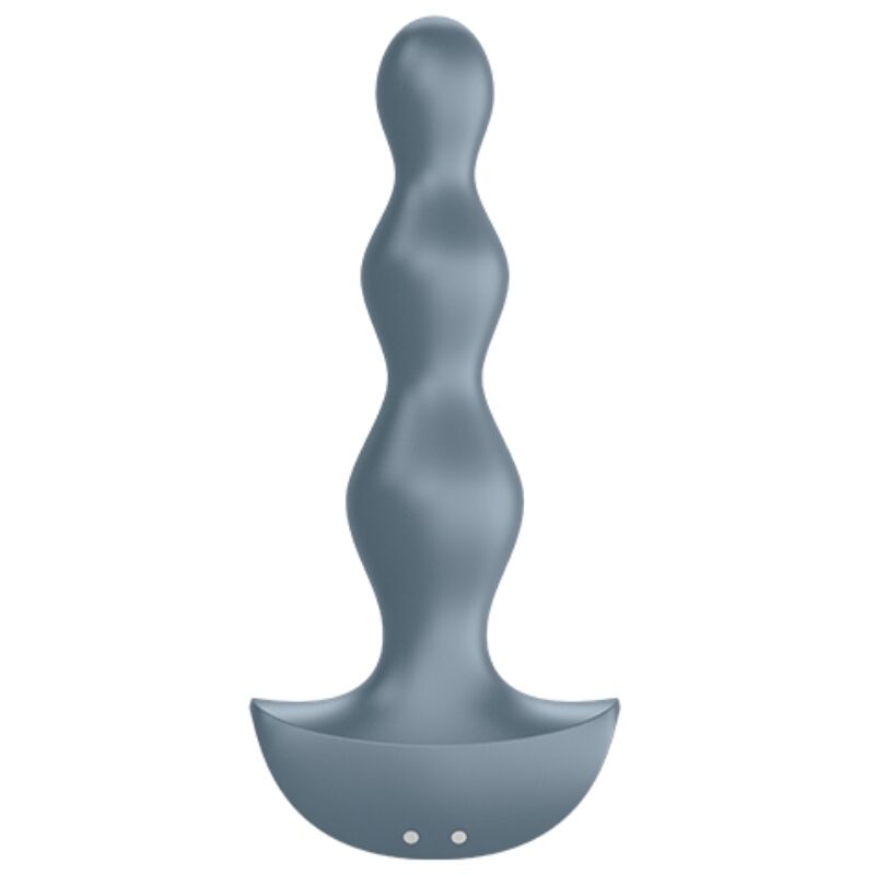 SATISFYER - LOLLI PLUG 2 PLUG VIBRATOR GREY - NOCTURNA DESIRES