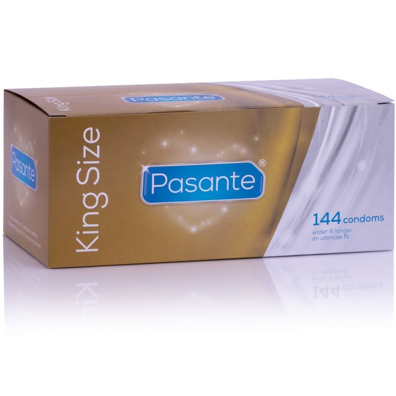 PASANTE - CONDOMS KING SIZE BOX 144 UNITS - NOCTURNA DESIRES