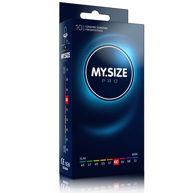 MY SIZE - PRO CONDOMS 60 MM 10 UNITS - NOCTURNA DESIRES