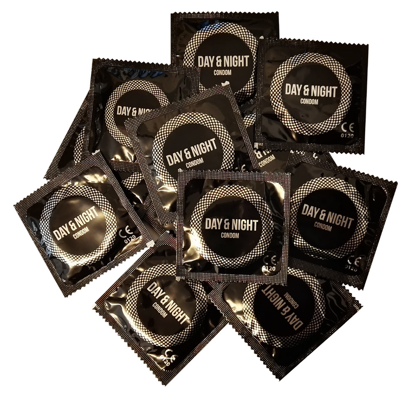 BEPPY - DAY AND NIGHT CONDOMS 100 UNITS - NOCTURNA DESIRES