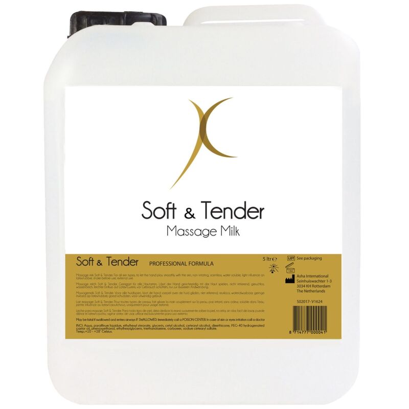 SOFT AND TENDER - MASSAGE MILK 5000 ML - NOCTURNA DESIRES