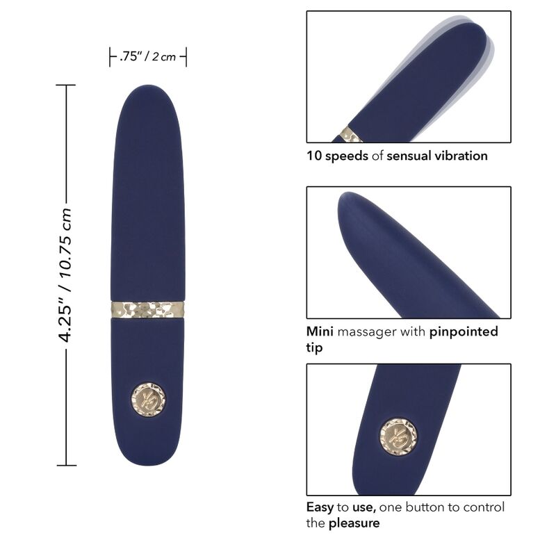 CALEXOTICS - CHIC DAISY MINI MASSAGER - NOCTURNA DESIRES
