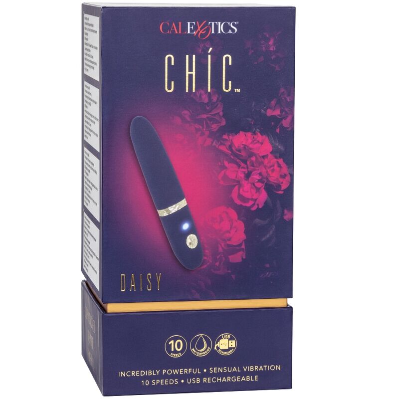 CALEXOTICS - CHIC DAISY MINI MASSAGER - NOCTURNA DESIRES
