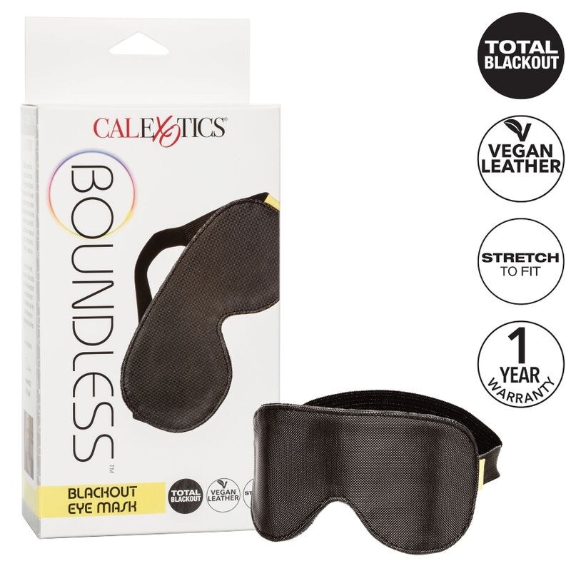 CALEXOTICS - BOUNDLESS BLACKOUT EYE MASK - NOCTURNA DESIRES