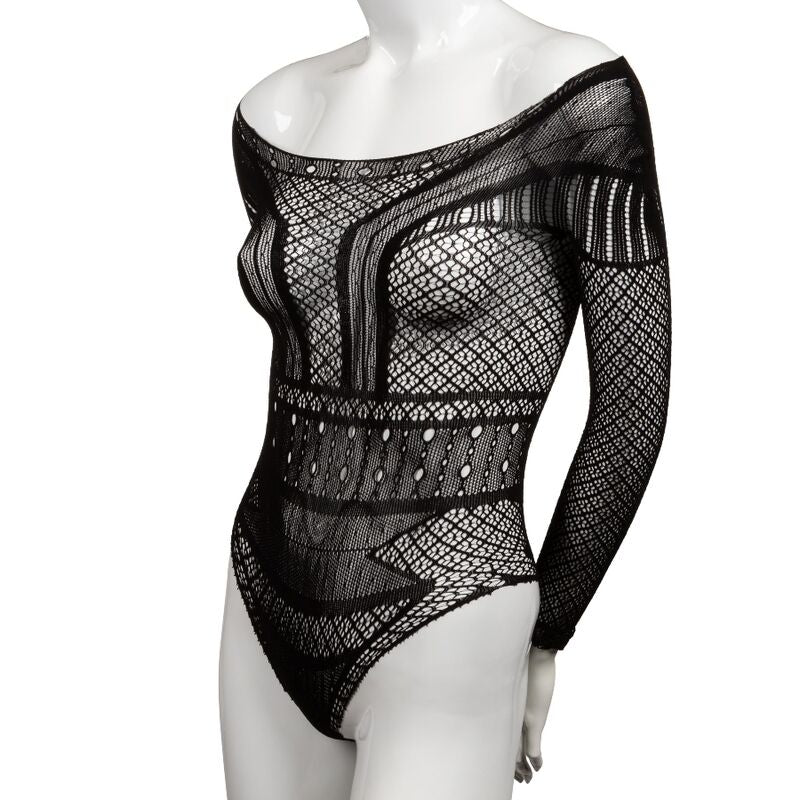 CALEXOTICS - SCANDAL SHOULDER BODY SUIT ONE SIZE - NOCTURNA DESIRES