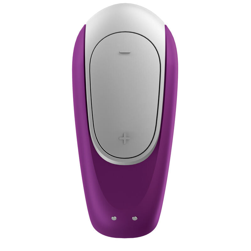 SATISFYER - DOUBLE FUN PARTNER VIBRATOR PURPLE - NOCTURNA DESIRES