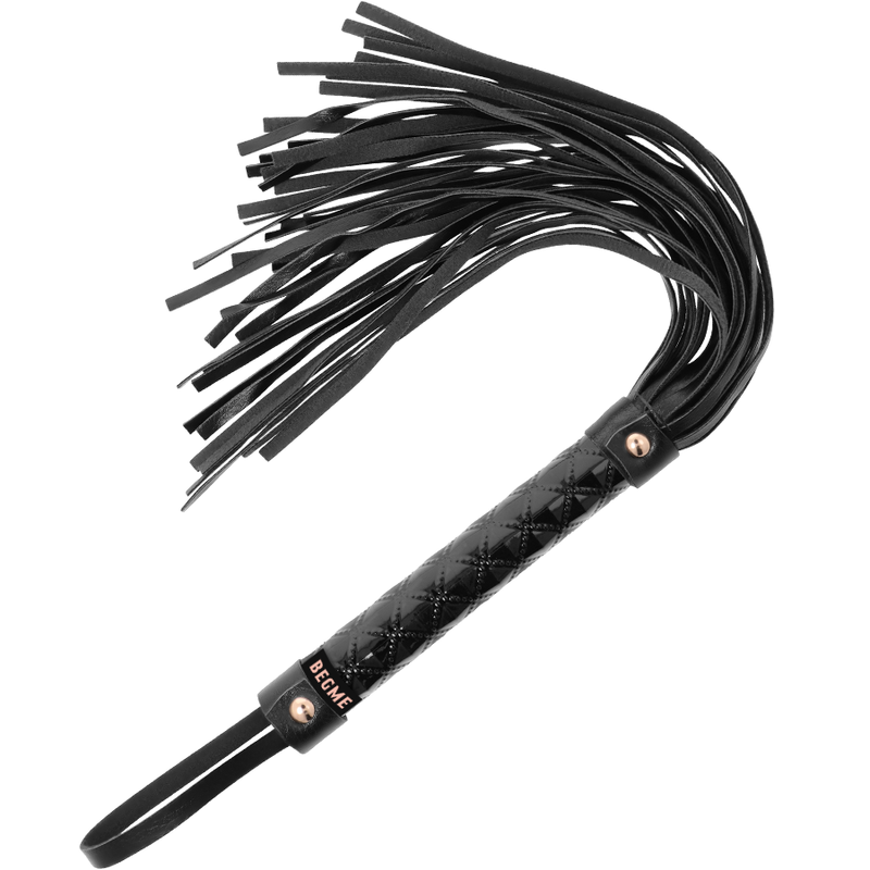 BEGME - BLACK EDITION VEGAN LEATHER FLOGGER - NOCTURNA DESIRES