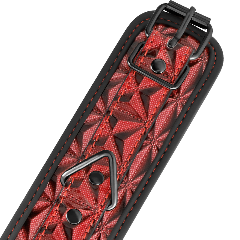 BEGME - RED EDITION PREMIUM HANDCUFFS WITH NEOPRENE LINING - NOCTURNA DESIRES