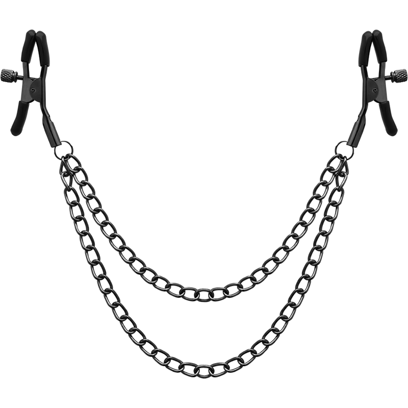BEGME - RED EDITION NIPPLE CLIPS WITH CHAIN - NOCTURNA DESIRES