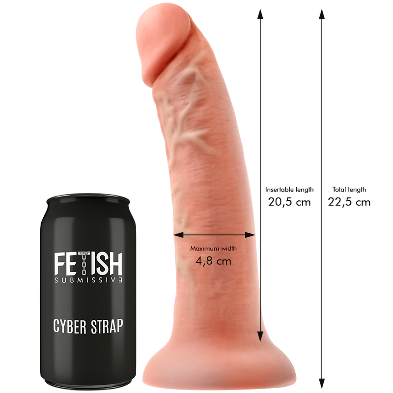 FETISH SUBMISSIVE CYBER STRAP - HARNESS WITH REMOTE CONTROL DILDO WATCHME L TECHNOLOGY - NOCTURNA DESIRES