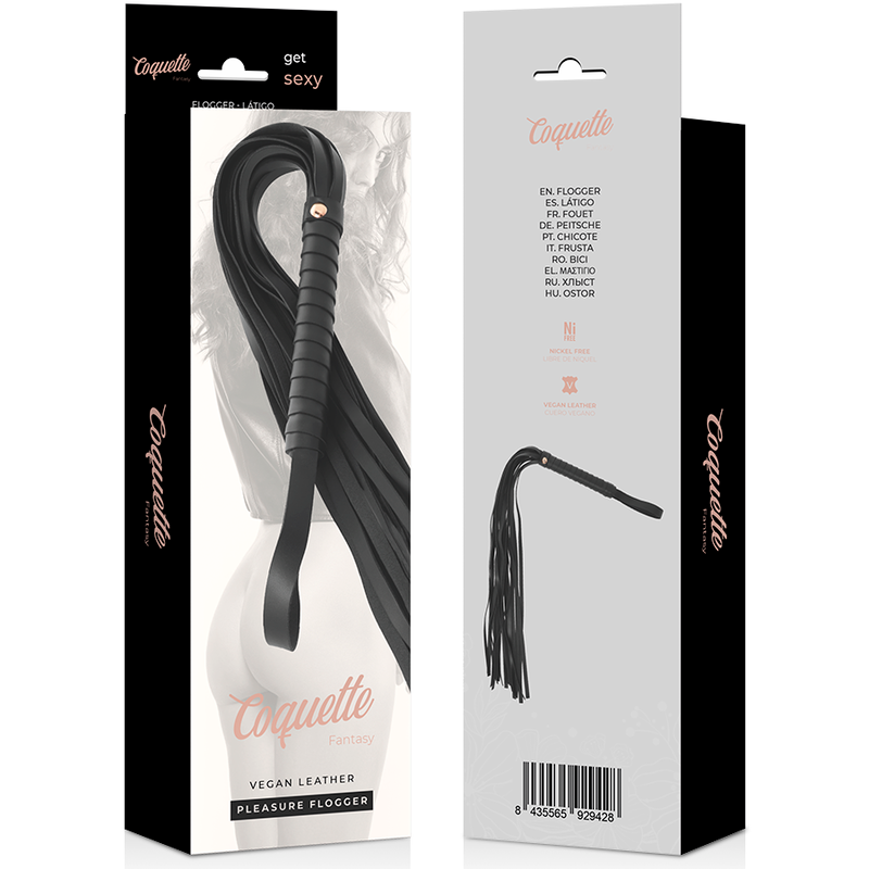 COQUETTE CHIC DESIRE - FANTASY VEGAN LEATHER FLOGGER - NOCTURNA DESIRES
