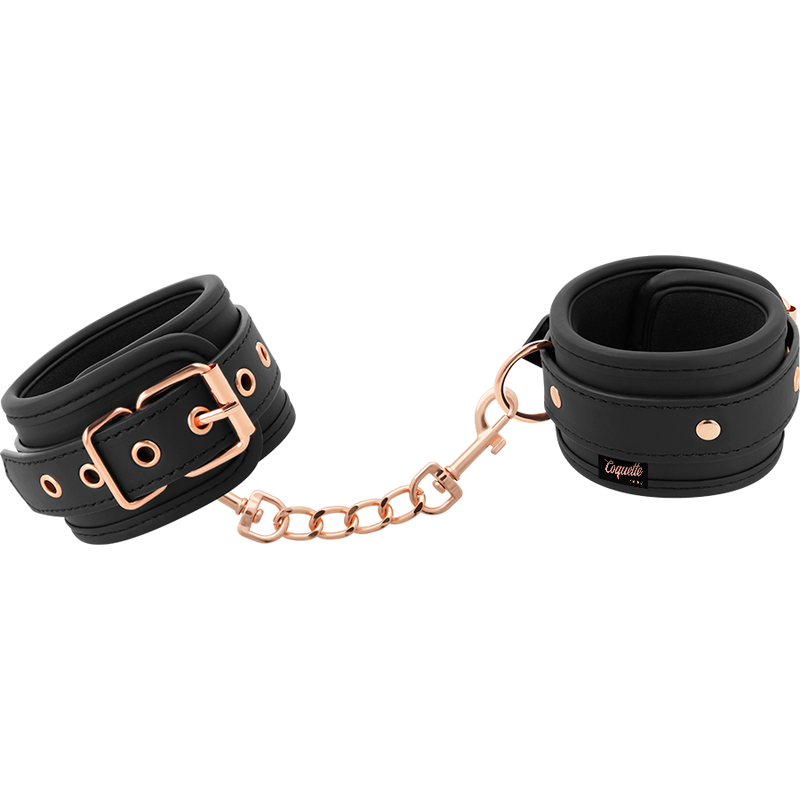 COQUETTE CHIC DESIRE - FANTASY VEGAN LEATHER HANDCUFFS - NOCTURNA DESIRES