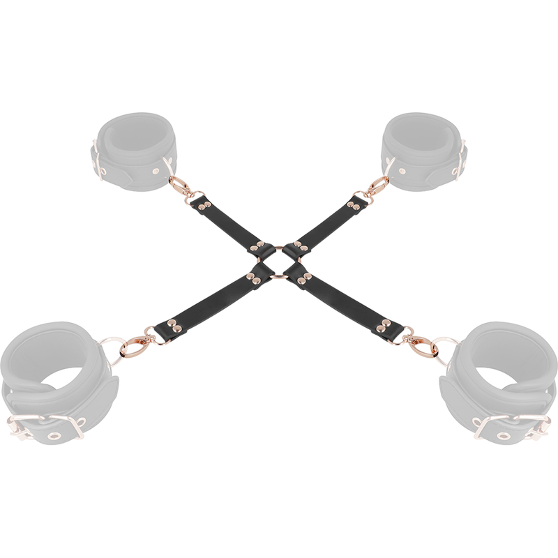 COQUETTE CHIC DESIRE - FANTASY VEGAN LEATHER HOG TIE - NOCTURNA DESIRES
