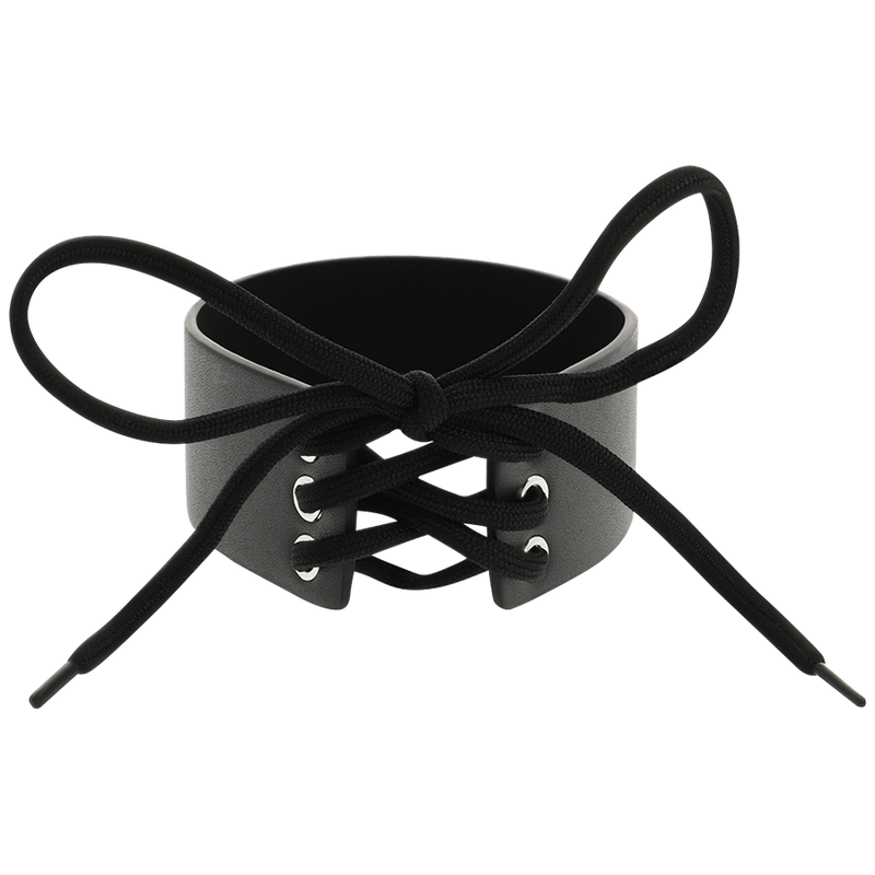 COQUETTE CHIC DESIRE - VEGAN LEATHER CHOKER - NOCTURNA DESIRES