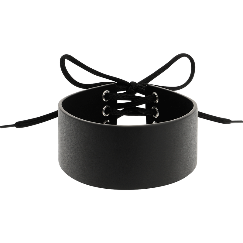 COQUETTE CHIC DESIRE - VEGAN LEATHER CHOKER - NOCTURNA DESIRES