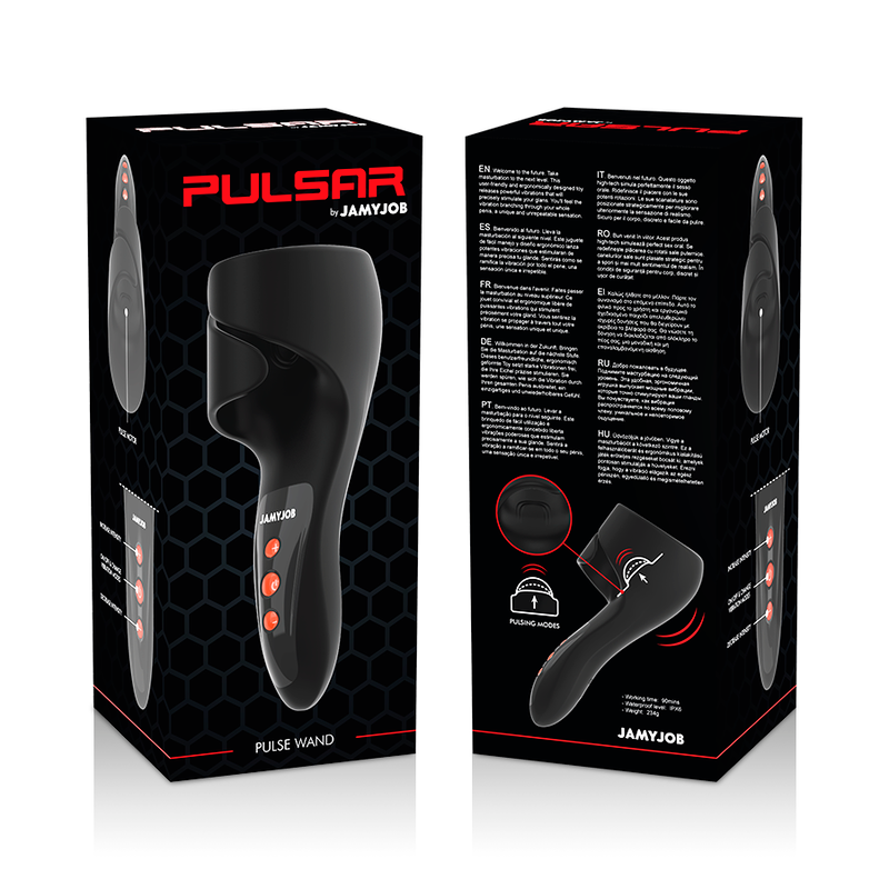 JAMYJOB - PULSAR WAND VIBRATION AND PULSATION MODES - NOCTURNA DESIRES