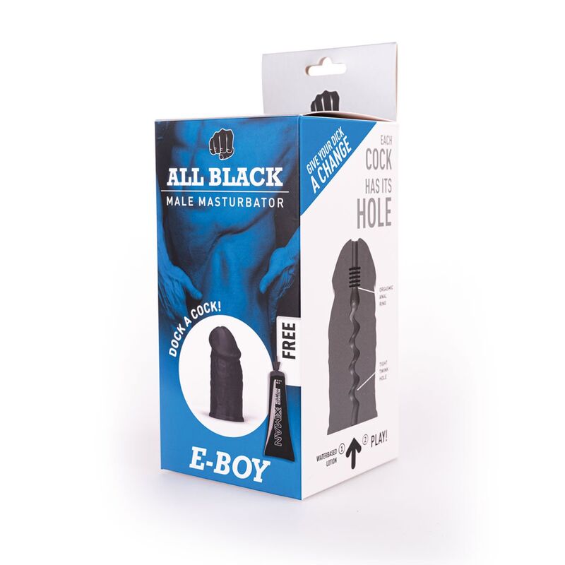 ALL BLACK - MASTUBADOR E-BOY - NOCTURNA DESIRES