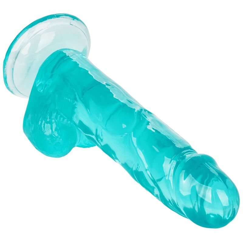 CALEXOTICS - SIZE QUEEN DILDO BLUE 15.3 CM - NOCTURNA DESIRES
