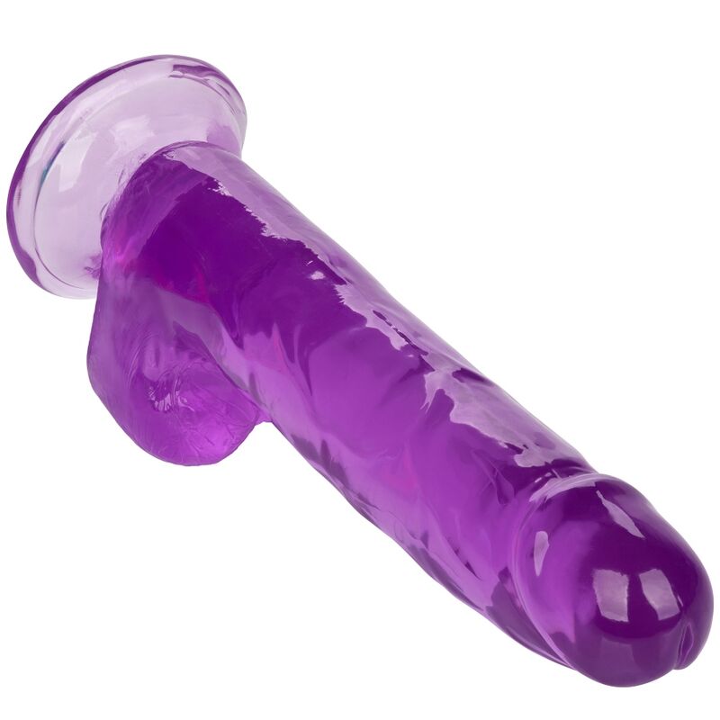 CALEXOTICS - SIZE QUEEN DILDO PURPLE 20.3 CM - NOCTURNA DESIRES
