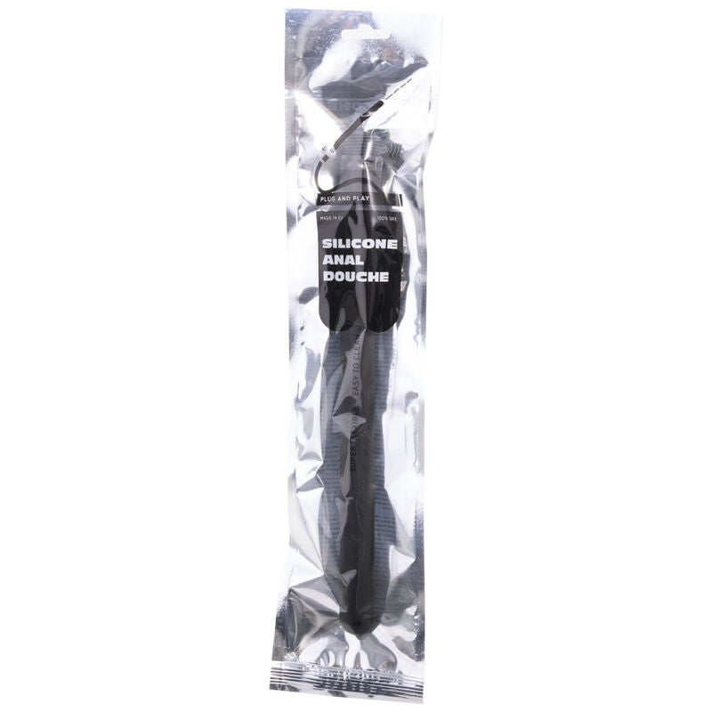 ALL BLACK - SHOWER ANAL SILICONE SISTEMA STOPPER 27 CM - NOCTURNA DESIRES
