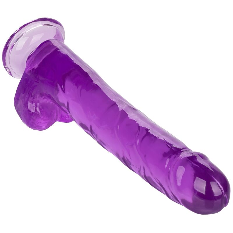 CALEXOTICS - SIZE QUEEN DILDO PURPLE 25.5 CM - NOCTURNA DESIRES