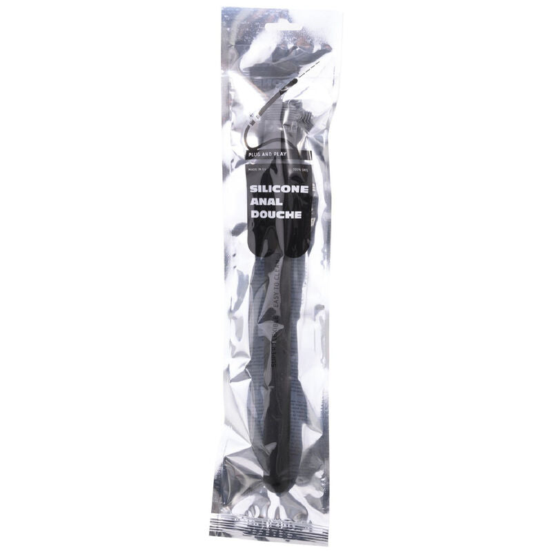 ALL BLACK - MEGA RIPPLE SHOWER ANAL SILICONE 28.5 CM - NOCTURNA DESIRES
