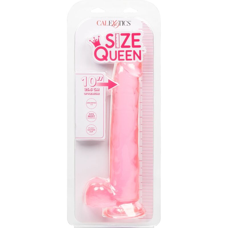 CALEXOTICS - SIZE QUEEN DILDO PINK 25.5 CM - NOCTURNA DESIRES