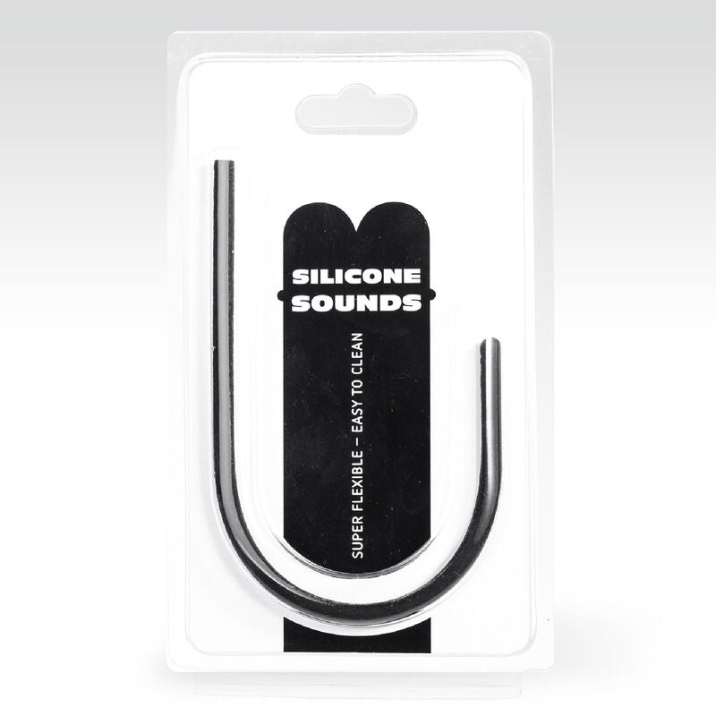 ALL BLACK - 10 MM SILICONE URETHRAL PROBE - NOCTURNA DESIRES