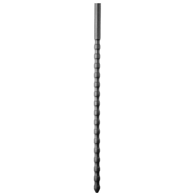 ALL BLACK - 6/8 MM SILICONE URETHRAL PROBE - NOCTURNA DESIRES