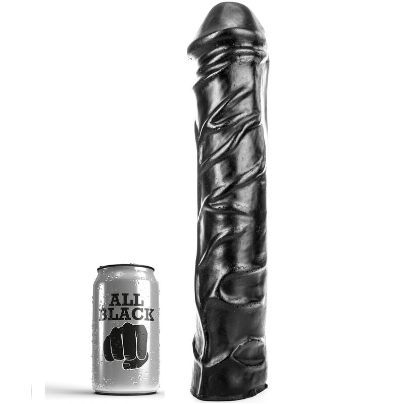 ALL BLACK - GIANT SOFT FISTING DILDO 32 CM ALL BLACK  NOCTURNA DESIRES
