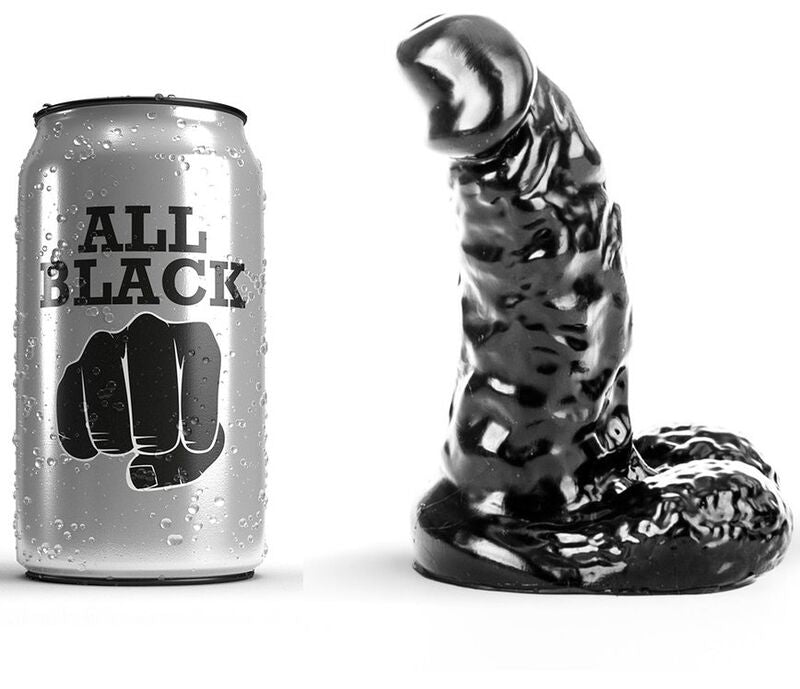 ALL BLACK - DILDO 13 CM ALL BLACK  NOCTURNA DESIRES