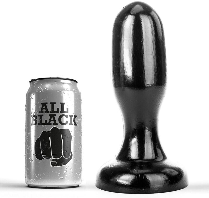 ALL BLACK - PLUG ANAL 19,5 CM - NOCTURNA DESIRES