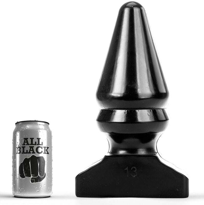 ALL BLACK - ANAL PLUG 28,5 CM - NOCTURNA DESIRES