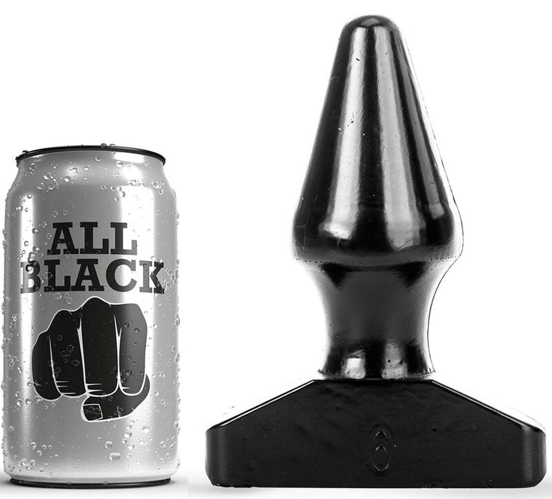 ALL BLACK - PLUG ANAL 15,5 CM - NOCTURNA DESIRES