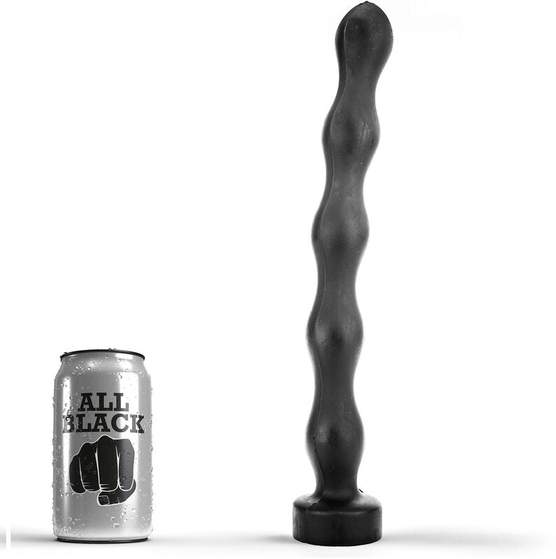 ALL BLACK - ANAL PLUG BALL 32 CM ALL BLACK  NOCTURNA DESIRES