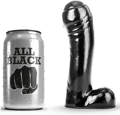 ALL BLACK - DILDO BLACK 15 CM ALL BLACK  NOCTURNA DESIRES