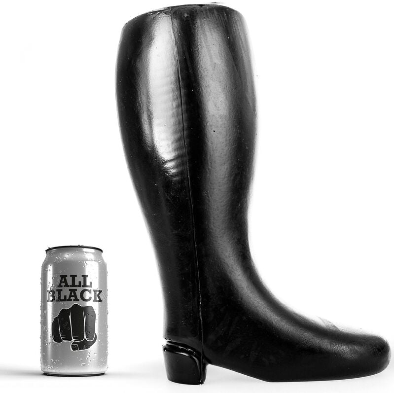 ALL BLACK - GIANT SOFT FISTING BOOT 31 CM ALL BLACK  NOCTURNA DESIRES