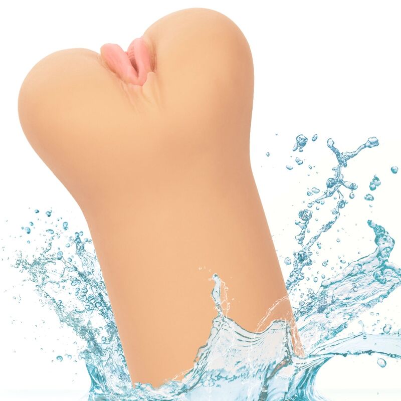 CALEXOTICS - BOUNDLESS VULVA STROKER LIGHT SKIN - NOCTURNA DESIRES