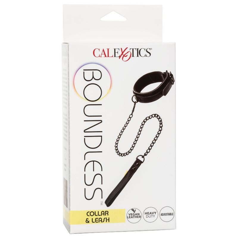 CALEXOTICS - BOUNDLESS COLLAR AND LEASH - NOCTURNA DESIRES