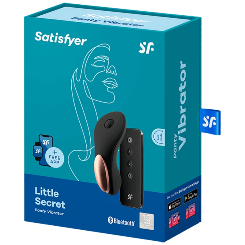 SATISFYER - LITTLE SECRET PANTY VIBRATOR - NOCTURNA DESIRES