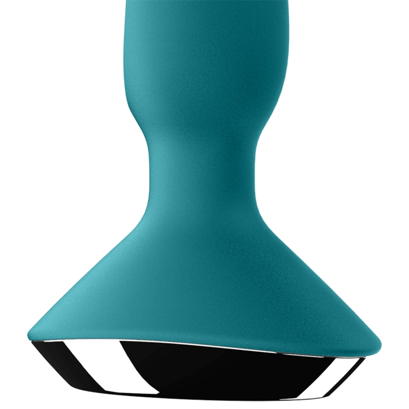 SATISFYER - PLUG ILICIOUS 1 PLUG VIBRATOR GREEN - NOCTURNA DESIRES