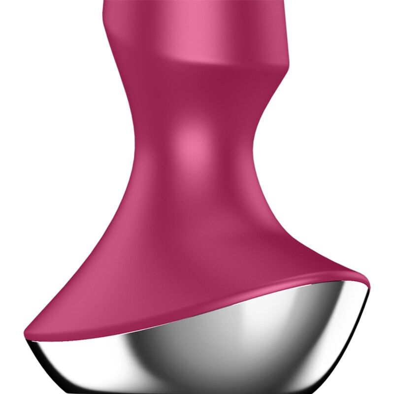 SATISFYER - PLUG ILICIOUS 2 PLUG VIBRATOR BERRY - NOCTURNA DESIRES