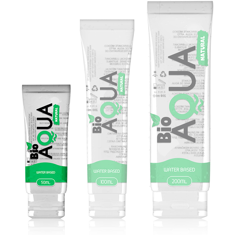 BIOAQUA - LUBRICANT NATURAL INGREDIENTS WATER BASED 50 ML - NOCTURNA DESIRES