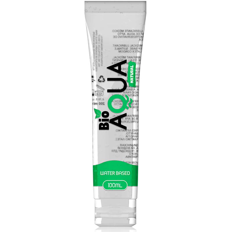BIOAQUA - LUBRICANT NATURAL INGREDIENTS WATER BASED 100 ML - NOCTURNA DESIRES