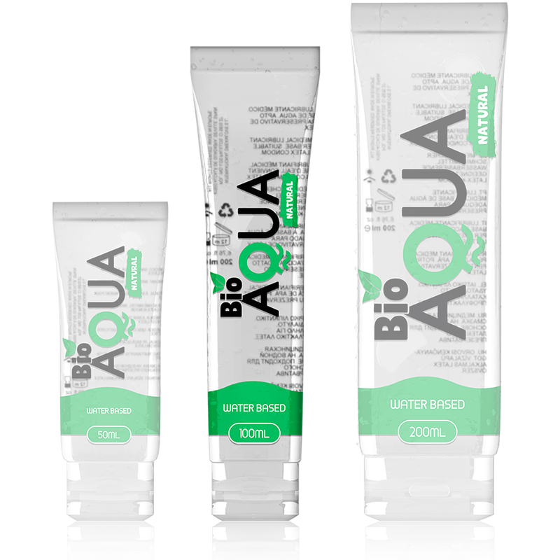 BIOAQUA - LUBRICANT NATURAL INGREDIENTS WATER BASED 100 ML - NOCTURNA DESIRES
