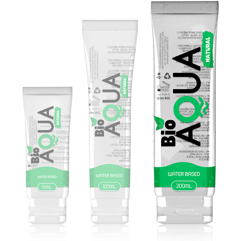 BIOAQUA - LUBRICANT NATURAL INGREDIENTS WATER BASED 200 ML - NOCTURNA DESIRES