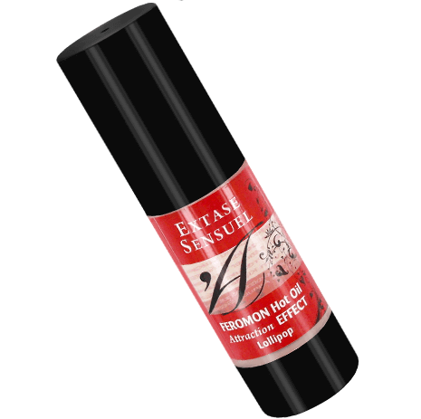 EXTASE SENSUAL - HEATING EFFECT MASSAGE OIL WITH LOLLIPOP PHEROMONES 30 ML EXTASE SENSUAL  NOCTURNA DESIRES