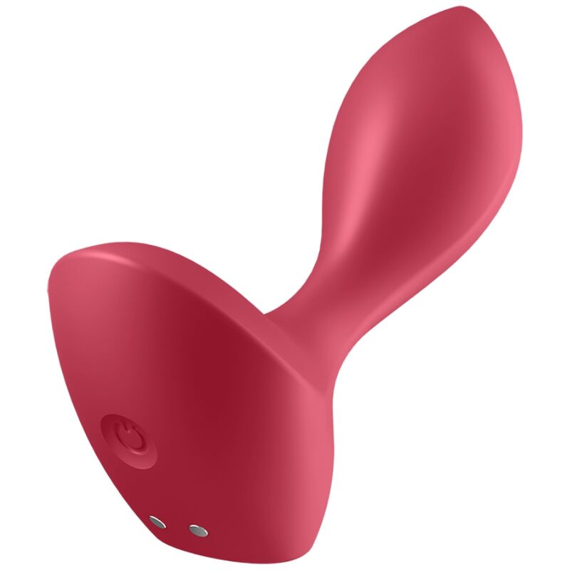 SATISFYER - BACKDOOR LOVER VIBRATING PLUG RED - NOCTURNA DESIRES